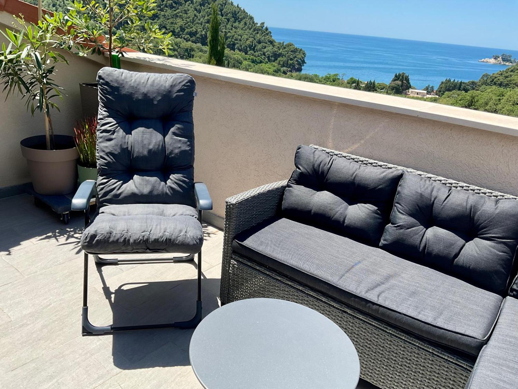 Bay View Apartments Petrovac Dış mekan fotoğraf